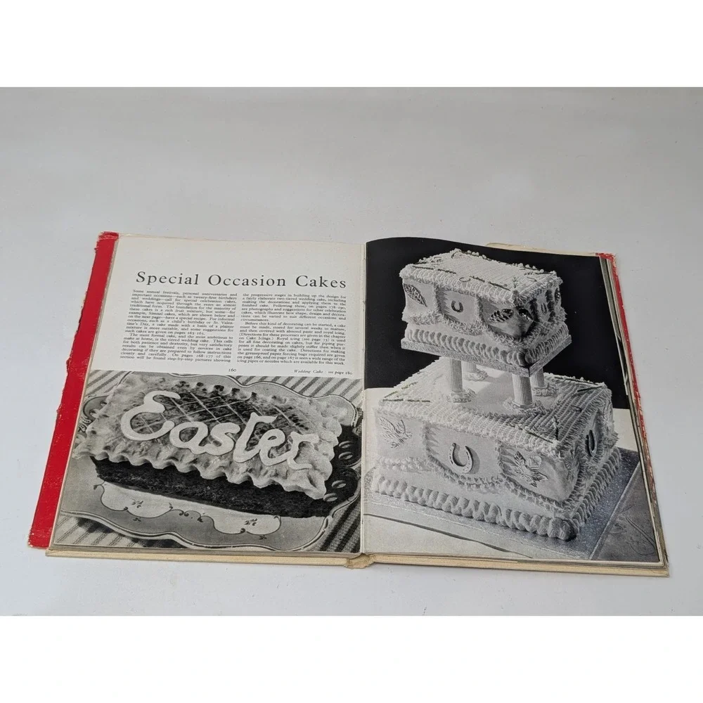 Vintage Good Housekeeping Cake Dessert Cookbook Making Australian Book 1950s 50s